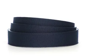 1.25" Navy Canvas Strap