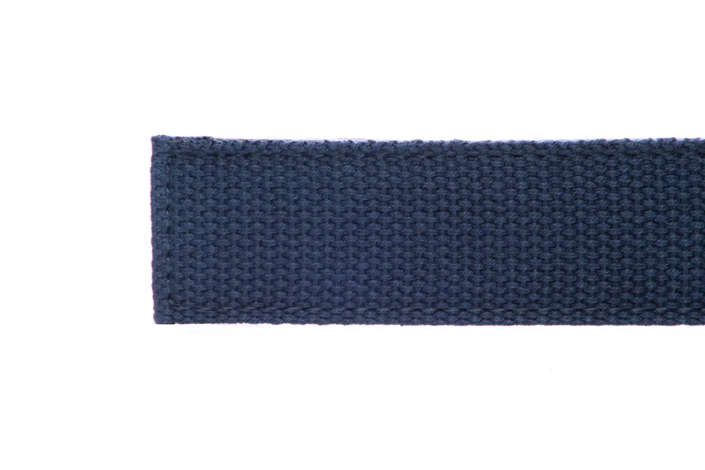1.25" Navy Canvas Strap
