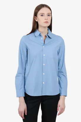 A.P.C. White Button Up Blouse Size XS