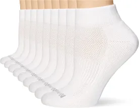 No nonsense Womens Cushioned Mesh Quarter Top Ankle Socks - Premium Comfort for Women