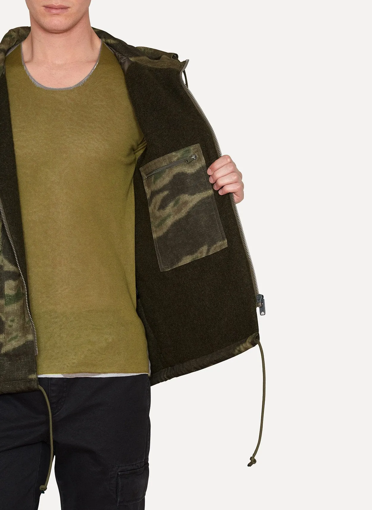 Printed Anorak
