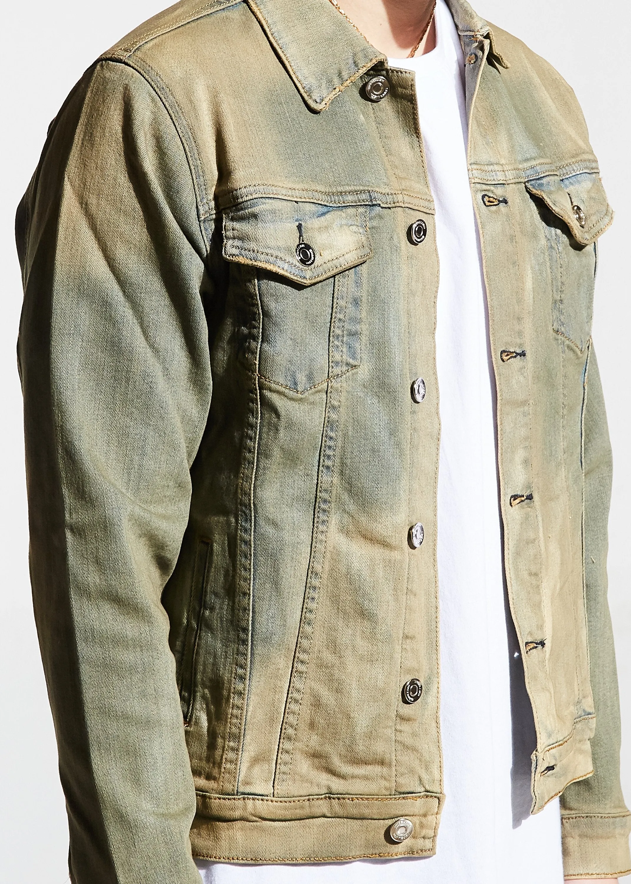 Valentino Denim Jacket (Sand)