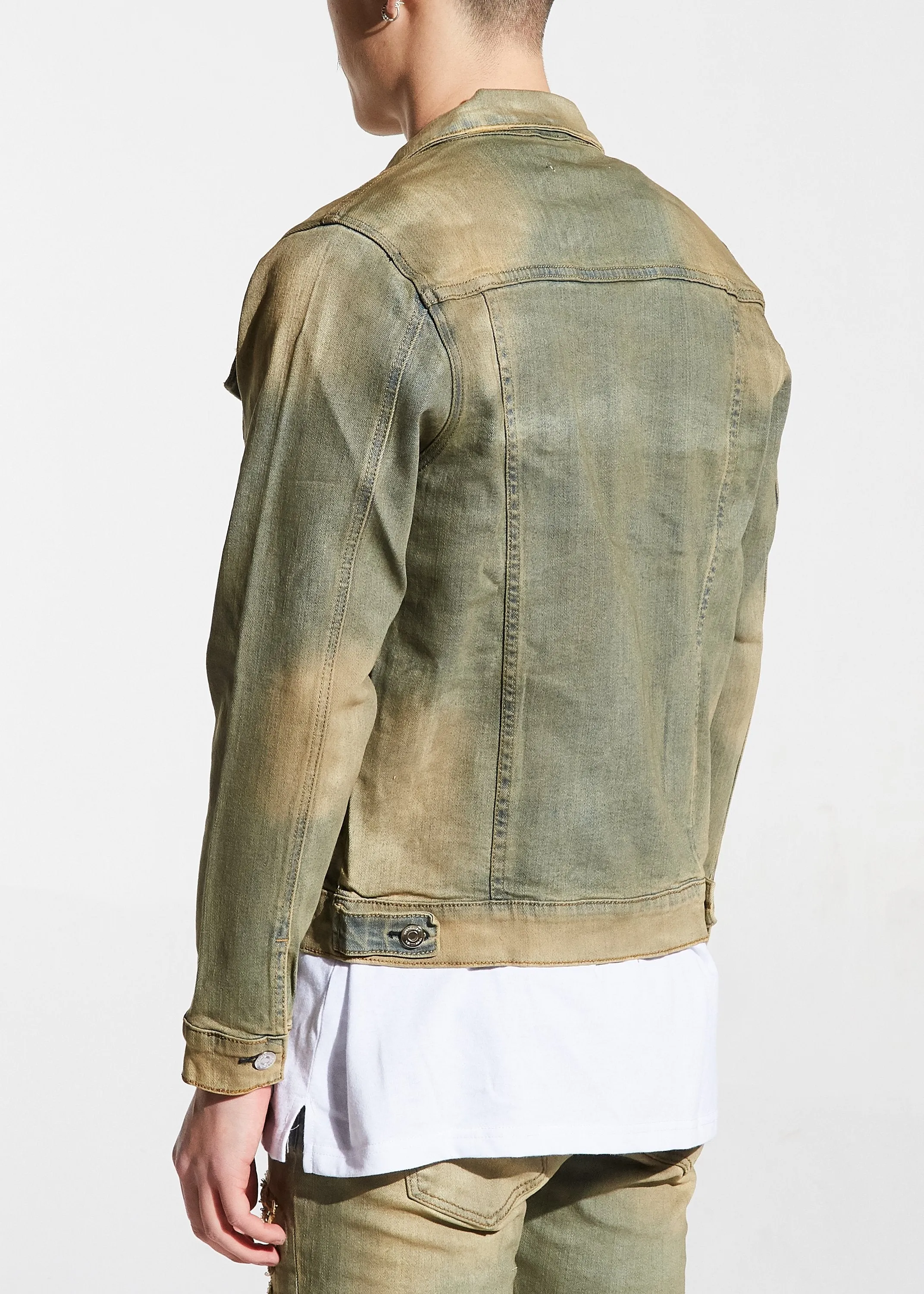 Valentino Denim Jacket (Sand)