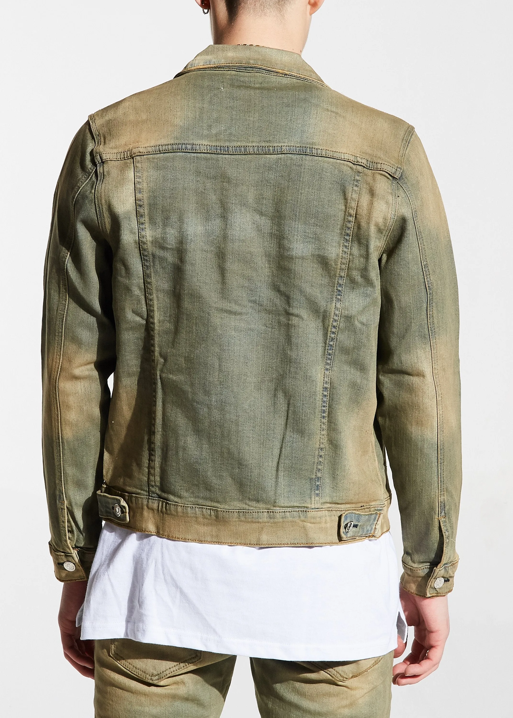 Valentino Denim Jacket (Sand)