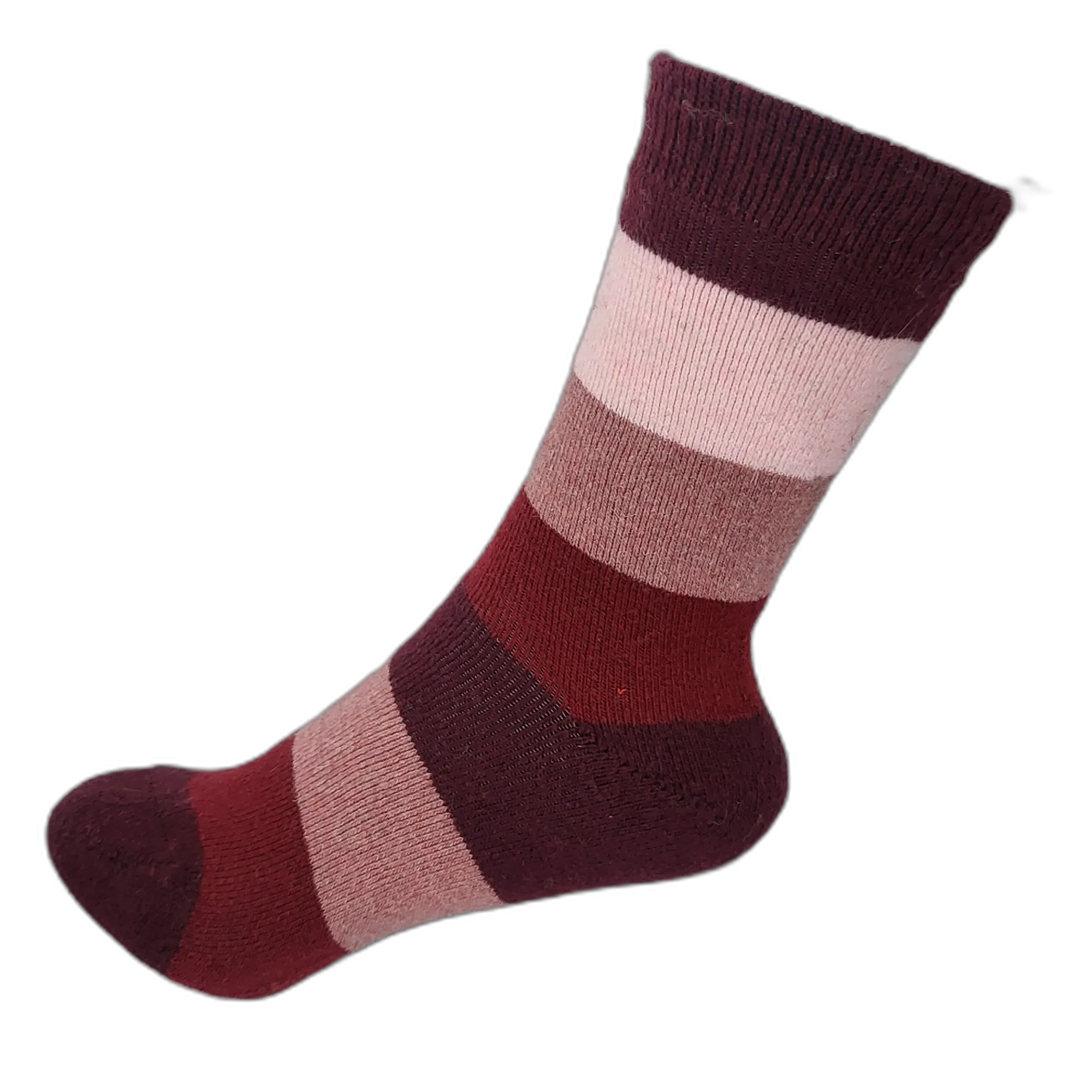 VERA TUCCI STRIPE PATTERN WOMEN'S THERMAL WINTER SOCKS RMD2305-88-05 NEW FOR AW23!