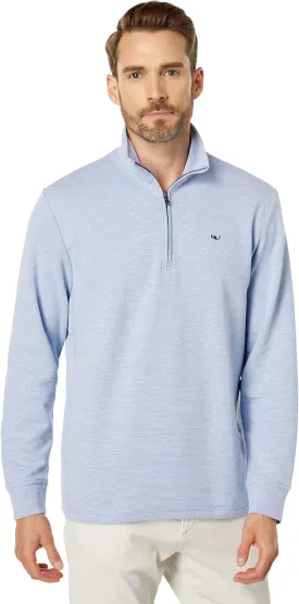 vineyard vines Men's Saltwater Quarter-Zip Pullover Sweater