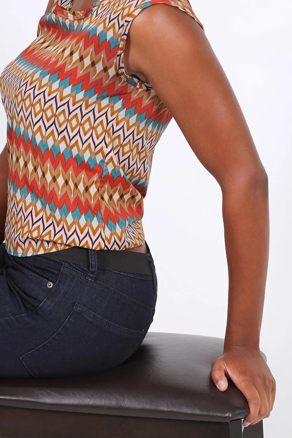 Women's Stretchable Elastic No-buckle Belt